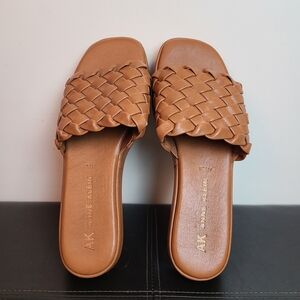 Anne Klein‎ - Woven Tomisina Slide Sandals